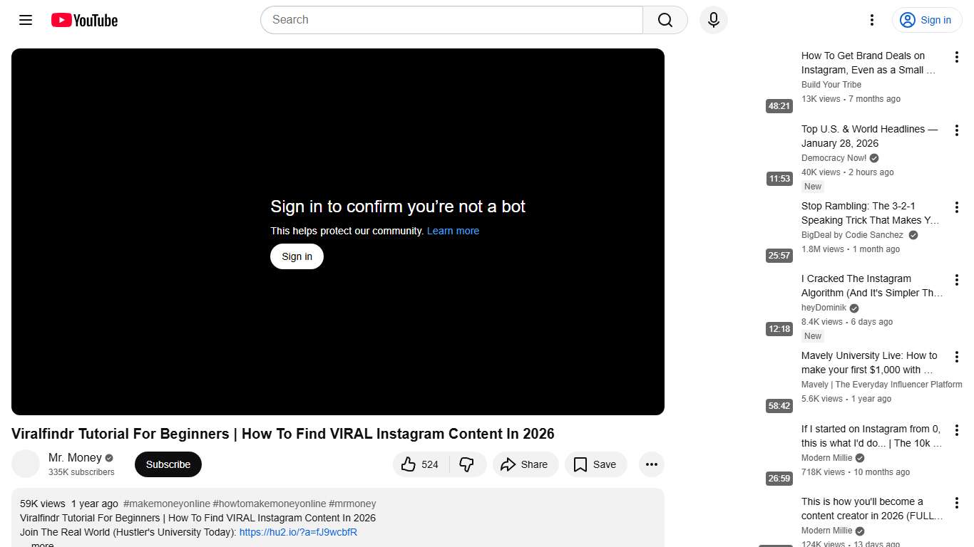 Viralfindr Tutorial For Beginners How To Find VIRAL Instagram Content In 2026 - YouTube